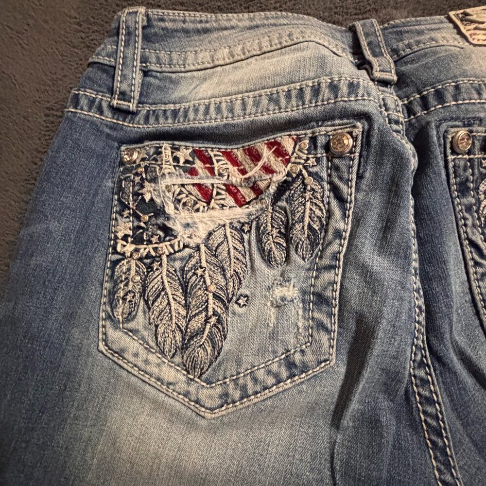 Miss Me Women's American Flag Jeans Size 30